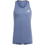 ADIDAS Herren T-Shirt Own the Run 3-Streifen, Größe XXL in Blau