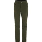 Fjällräven Abisko Trail Stretch Hose Damen  Wanderhose oliv Größe S Camping 