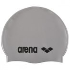 Arena - Classic Silicone - Badekappe grau/schwarz