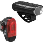 Lezyne Beleuchtungsset Hecto Pro StVZO Fahrradlicht Unisex ( Schwarz one size)