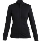 Icebreaker 260 Quantum Damen Hoodie ( Schwarz XL Größe,)