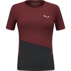 Salewa Puez Sporty Dry  Damen  T-Shirts rot Größe 3XL Trekking  Atmungsaktiv
