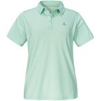 Schöffel Ramseck Polo  Damen  T-Shirts gruen Größe S Camping  Schnell trockne