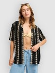 Roxy Crazy Vahini Hemd anthra hbcs real strip Gr. M