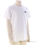The North Face Evolution Simple Domen Teen Kinder T-Shirt-Weiss-L