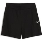 PUMA Damen Shorts ESS ELEVATED High-Rise Rib Shorts 5, Größe XS in Schwarz