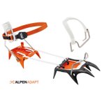 Petzl - Irvis Hybrid - Steigeisen Gr One Size schwarz/orange