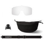 Smith - Pursuit Mirror S3 (VLT 12%) + S0 (VLT 89%) - Gletscherbrille schwarz/wei