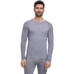 FALKE Herren Langarmshirt Wool-Tech Light, Größe 2XL in Grau