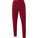 JAKO Damen Trainingshose Premium Damen, Größe 38 in Rot