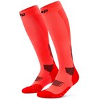 CEP Run 5.0  Damen  Laufsocken rot Größe 37  Laufen | Trailrunning  Elastisch