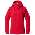 Haglöfs - Women's Rosson Softshell Hood - Softshelljacke Gr XS rot
