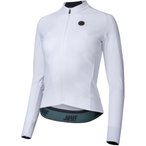 Bergzeit Basics Jeuf Pro Thermal Trikot Damen  Radtrikots weiss Größe XL Rennr