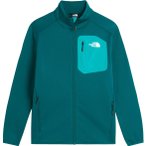 The North Face Crest Herren Fleecejacke ( Grün XL)