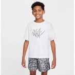 NIKE Kinder Shirt Multi, Größe S in Weiß