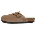 Espadrij - Women's Cloq Velour Teddy - Sandalen 36 braun