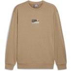 PUMA Herren Sweatshirt BETTER SPORTSWEAR Crew, Größe XL in Braun