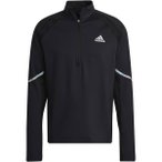 ADIDAS Herren FAST 1/2 ZIP, Größe XL in Schwarz