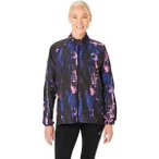 ASICS Damen Jacke ROAD LITE-SHOW PACKABLE JACKET, Größe M in Grau