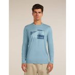 ICEBREAKER Herren T-Shirts/Tanks ku.Arm He/Uni Merino 150 Tech Lite LS Tee Peak 