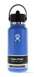 Hydro Flask 32oz Wide Mouth Flex Straw Cap 946ml Thermosflasche-Blau-One Size