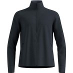 Odlo Grid Fleece Herren Rollkragenshirt ( Schwarz L)
