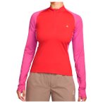Nike - Women's ACG Dri-Fit Wildsee Quarter Zip L/S Top - Longsleeve Gr XL rot