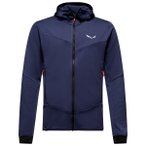 Salewa - Sella Crevasse Hooded Jacket - Fleecejacke Gr 50 blau