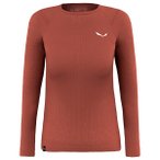 Salewa - Women's Zebru Responsive L/S Tee - Merinounterwäsche Gr 34 rot