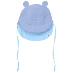 Huttelihut - Kid's Summer Hat Bear Ears Muslin - Hut Gr 50/56 lila