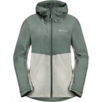 JACK WOLFSKIN Damen Funktionsjacke WEILTAL 2L JKT W, Größe XS in Grün