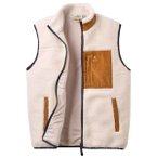 Passenger - Trekker Recycled Deep Pile Sherpa Vest - Fleeceweste Gr XXL rosa