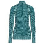 Kari Traa - Women's Smekker Half-Zip - Merinounterwäsche Gr XS türkis