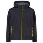 CMP - Kid's Jacket Fix Hood WP - Regenjacke Gr 152 schwarz