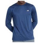 New Balance - Sport Essentials L/S - Laufshirt Gr L blau