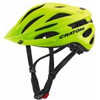 CRATONI MTB Fahrradhelm Pacer lime matt, Größe 54-58 in Gelb