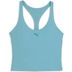 PUMA Damen Shirt W SHAPELUXE RACERBACK TANK, Größe XL in Blau