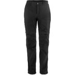 Fjällräven Abisko Hybrid Trail Zip-Off Hose Damen  Zip-Hosen schwarz Größe M
