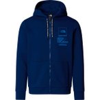 THE NORTH FACE Herren Kapuzensweat BLANCA PEAK FZ HOODIE, Größe S in Blau