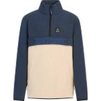 PROTEST Kinder Sweatshirt PRTSkylar JR 1/4 ziptop, Größe 140 in Grau