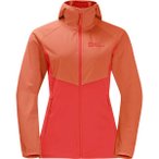 JACK WOLFSKIN Damen Funktionsjacke GO HIKE SOFTSHELL W, Größe S in Rot
