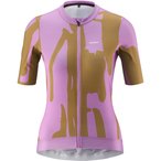 Gonso Road Print Trikot Damen  Radtrikots lila Größe XL Rennrad  Elastisch