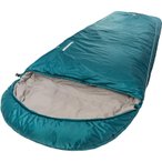 Grüezi Bag Wolle Camp Comfort - Deckenschlafsack regular rechts dark petrol