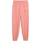 PUMA Kinder Hose FLAMING LOVE Sweatpants TR G, Größe 140 in Pink