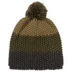 Color Kids - Kid's Hat Colorblock - Mütze Gr 50 cm braun