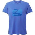 Mountain Equipment Headpoint Graphic  Damen  T-Shirts blau Größe S Trekking  W