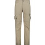 CMP Zip Off Hose Herren  Zip-Hosen beige Größe XXL Camping  Elastisch