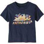 Patagonia Baby Graphic  Kinder  T-Shirts blau Größe 84 Lifestyle  Hautfreundli