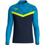 JAKO Herren Pullover Ziptop Iconic, Größe S in Blau