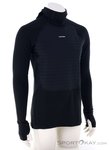 Icebreaker ZoneKnit Merino L/S Herren Funktionsshirt-Schwarz-M